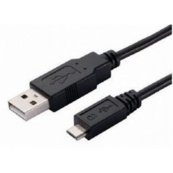 3m USB to Micro USB Cable - Type A Male to Micro Type B Male Black