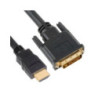 Astrotek 5m HDMI to DVI-D Adapter Converter Cable - Male to Male 30AWG Gold Plated PVC Jacket for PS4 PS3 Xbox 360 Monitor PC Co