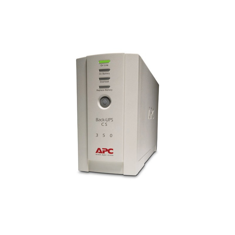 APC Back-UPS CS 350VA RoHS DB-9 RS-232 & USB Ports
