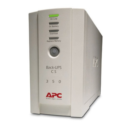 APC Back-UPS CS 350VA RoHS DB-9 RS-232 & USB Ports