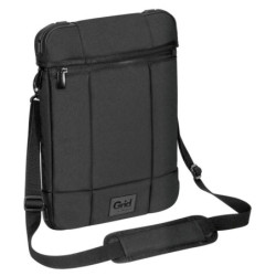 Targus Grid 12in Vertical Hooded Slipcase - Black-  Perfect for Surface
