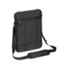 Targus Grid 12in Vertical Hooded Slipcase - Black-  Perfect for Surface