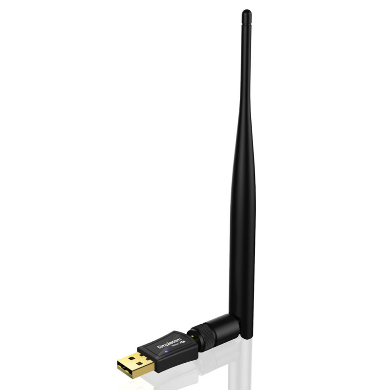 Simplecom NW611 AC600 WiFi Dual Band USB Adapter with 5dBi