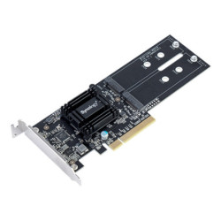 Synology M.2 SSD M2D18 Adapter Card - Supports M.2 NVME and SATA