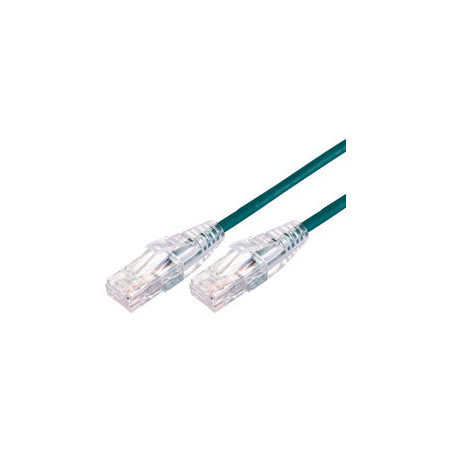 Comsol 1.5m 10GbE Ultra Thin Cat 6A UTP Snagless Patch Cable LSZH (Low Smoke Zero Halogen) - Green