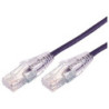 Comsol 1.5m 10GbE Ultra Thin Cat 6A UTP Snagless Patch Cable LSZH (Low Smoke Zero Halogen) - Purple