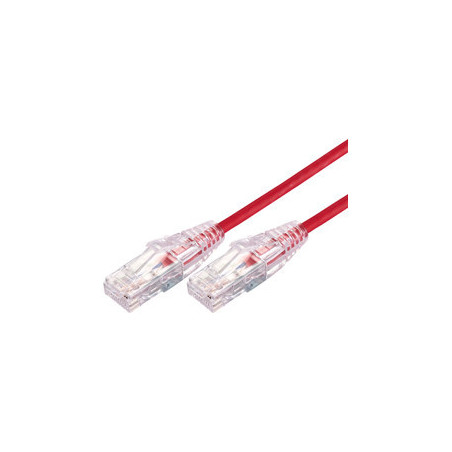 Comsol 1.5m 10GbE Ultra Thin Cat 6A UTP Snagless Patch Cable LSZH (Low Smoke Zero Halogen) - Red