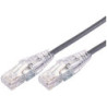 Comsol 1m 10GbE Ultra Thin Cat 6A UTP Snagless Patch Cable LSZH (Low Smoke Zero Halogen) - Grey