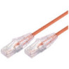 Comsol 1m 10GbE Ultra Thin Cat 6A UTP Snagless Patch Cable LSZH (Low Smoke Zero Halogen) - Orange