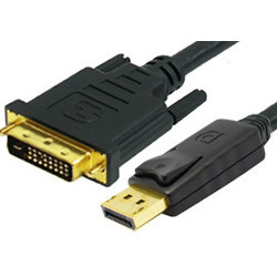 Comsol 1m DisplayPort Male to Single Link DVI-D Male Cable