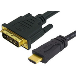 Comsol 1m HDMI Male to DVI-D Male Cable