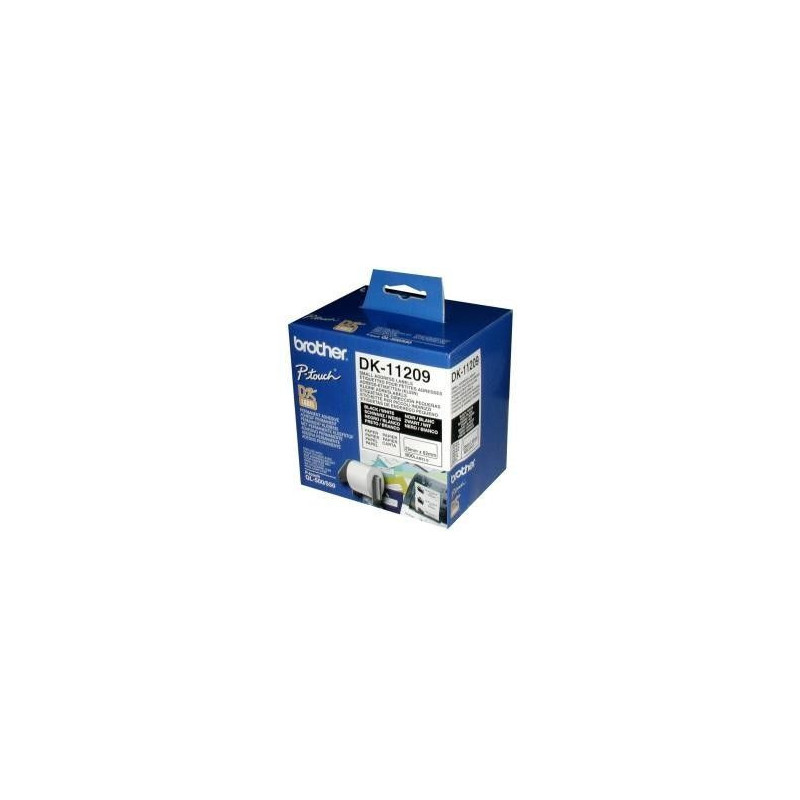 Brother White Small Address Label 29mmX62mm,800 labels per roll