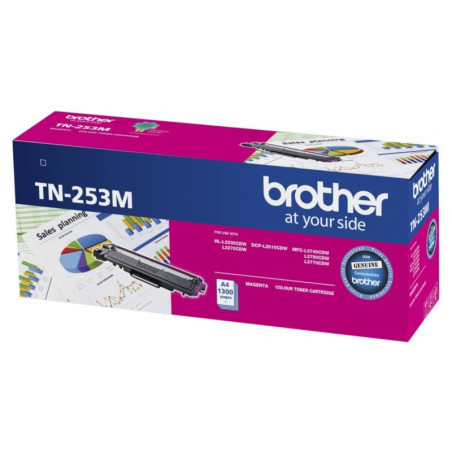 Brother TN-253M Magenta Toner Cartridge