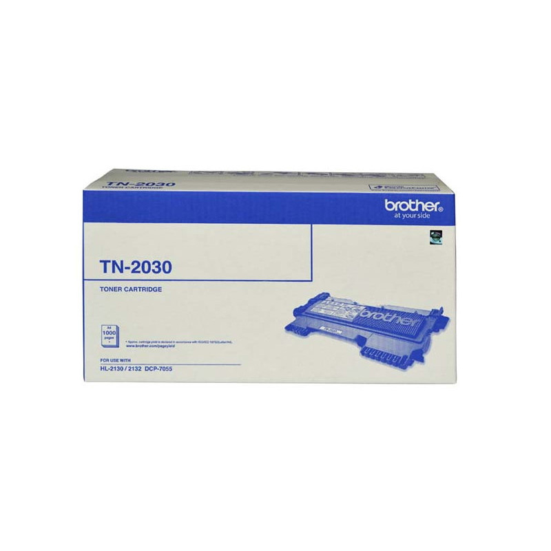 Brother TN-2030 Mono Laser Toner, HL-2130/2132/2135W, DCP-7055- up to 1,000 pages