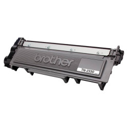 Brother TN-2330 Mono Laser Toner- Standard, HL-L2300D/L2305W/L2340DW/L2365DW/2380DW/MFC-L2700DW/2703DW/2720DW/2740DW up to 1,200