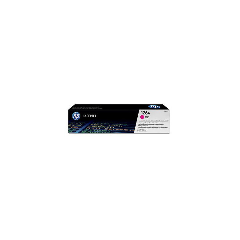 HP 126A Magenta LaserJet Toner Cartridge (CE313A)