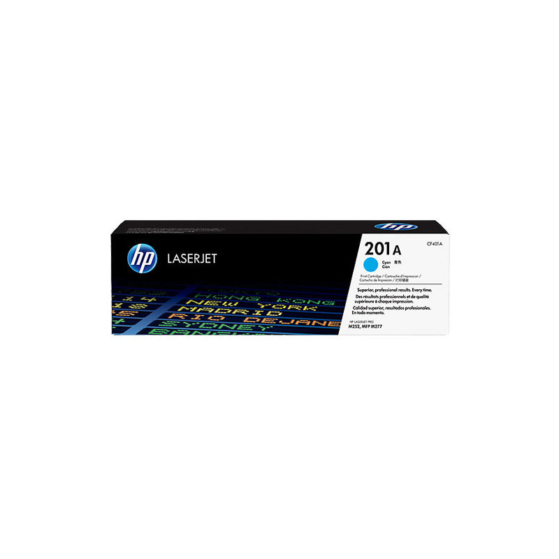 HP #201A Cyan Toner CF401A 1,400 pages