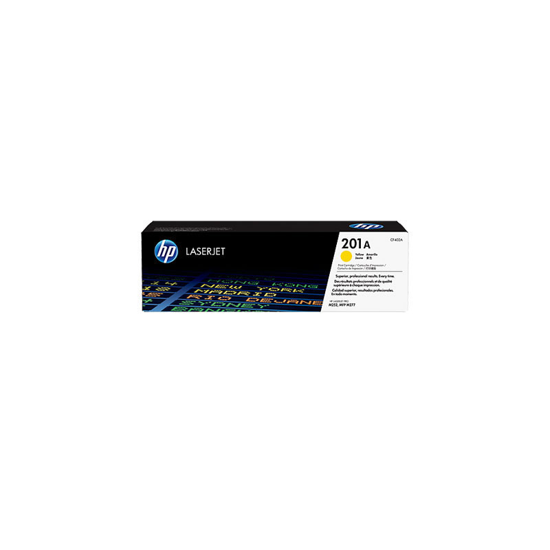 HP #201A Yellow Toner CF402A 1,400 pages