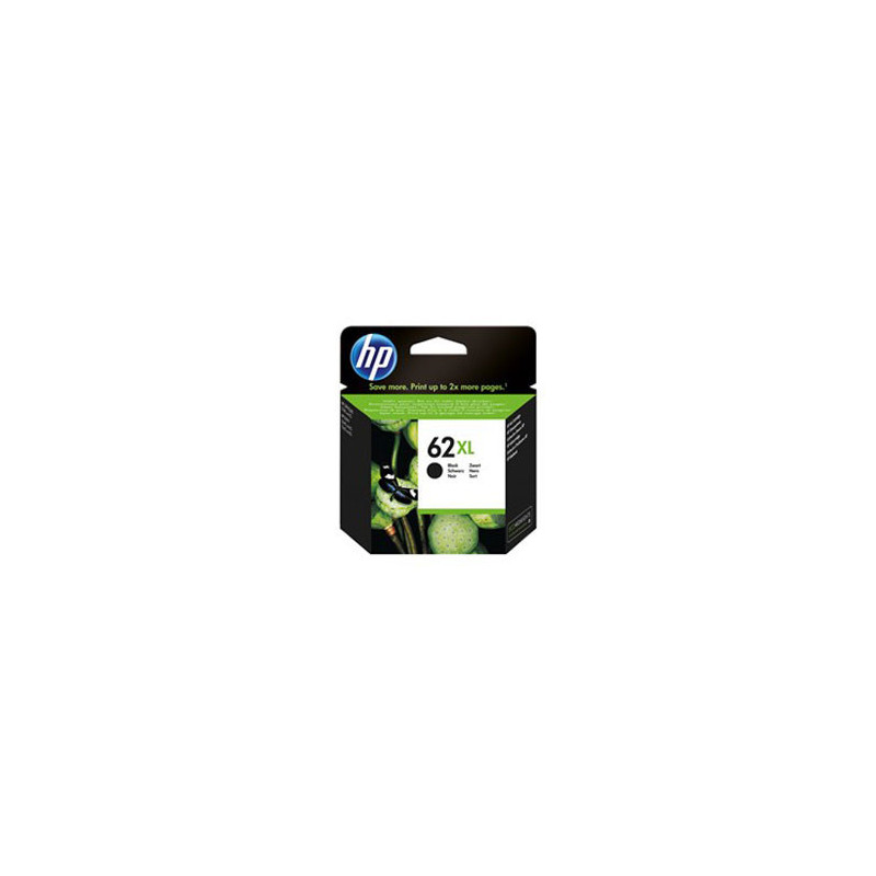 HP #62XL Black Ink Cartridge C2P05AA 600 pages