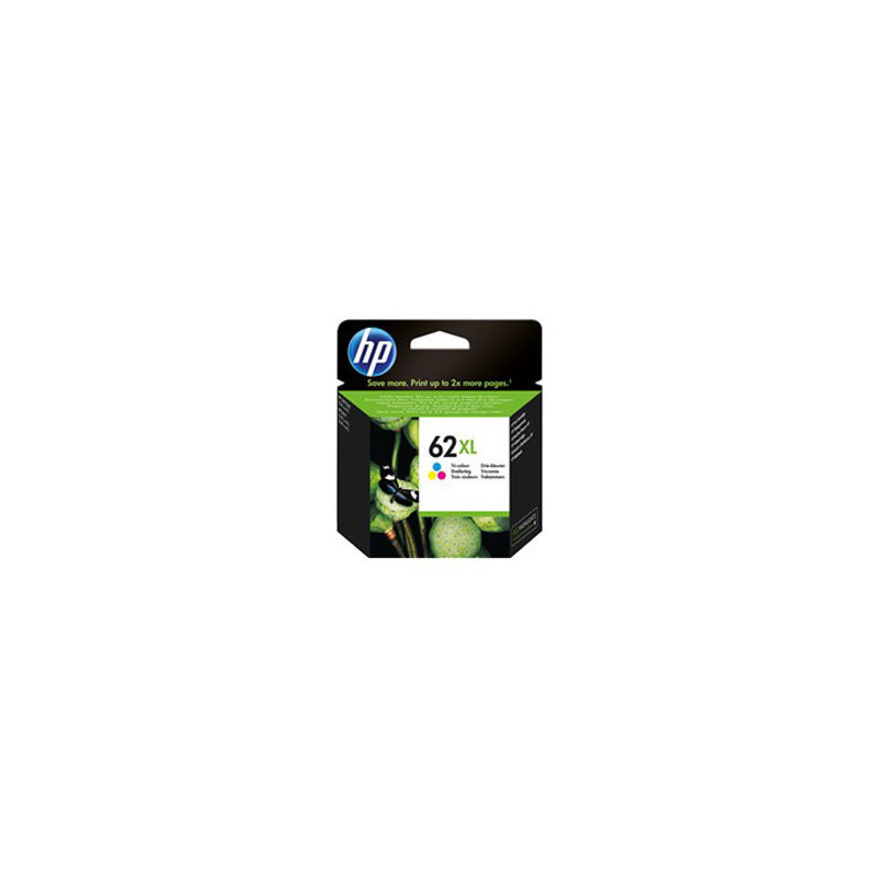 HP #62XL Tri Colour Ink Cartridge C2P07AA 415 pages
