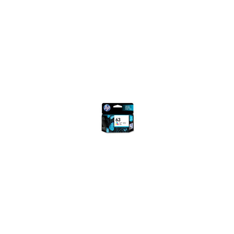 HP #63 Black Ink Cartridge 190 pages (F6U62AA)