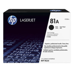 HP #81A Black Toner CF281A 10 - 500 pages