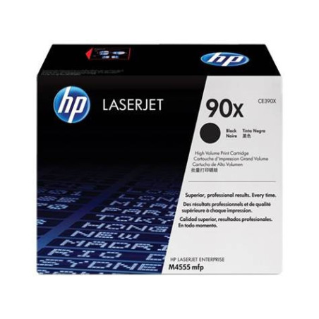 HP CE390X 90X High Yield Black Original LaserJet Toner Cartridge