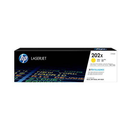 HP 202X LaserJet Toner Cartridge - Yellow (CF502X)