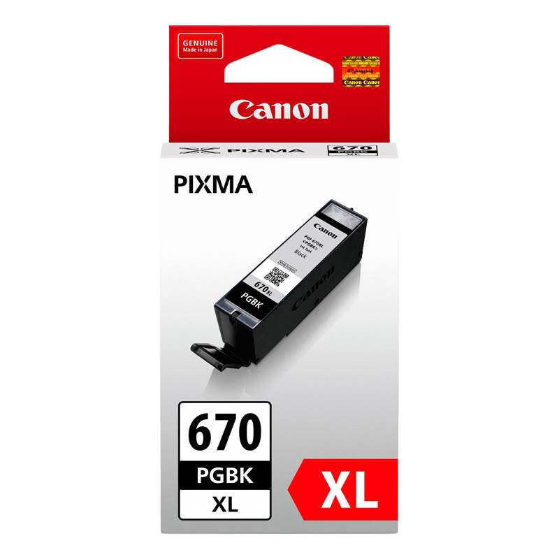 PGI670XLBK PIGMENT BLACK EXTRA LARGE INK
