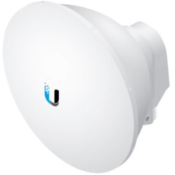 Ubiquiti 5GHz airFiber Dish 23dBi Slant 45 Degree Signal Angle For Optimum Interference Avoidance, Universal Pole Mount,  Weathe
