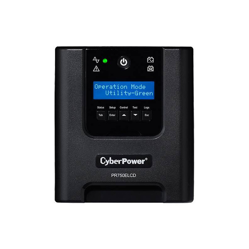 CyberPower PR750ELCD Professional Tower 750VA / 675W Pure Sine Wave UPS