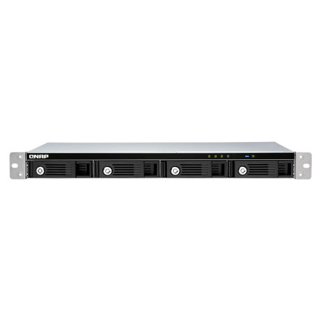 QNAP TR-004U 4-Bay 1U Rackmount USB 3.0 RAID Expansion Enclosure for QNAP NAS