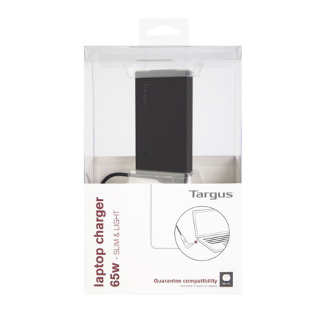 Targus Slim & Light Universal Laptop Charger 65W
