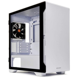 Thermaltake S100 Tempered Glass Micro-ATX Case - Snow Edition