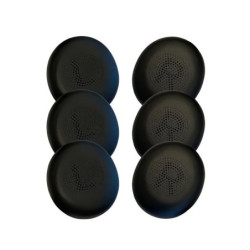 Jabra Evolve2 40/65 Ear Cushions 6 Pack - Black