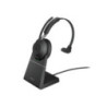 Jabra Evolve2 65 MS Mono USB Bluetooth Headset (inc Charging Stand) - Black