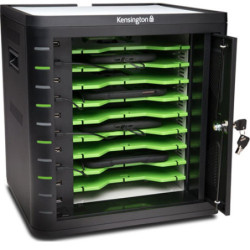 Kensington Universal Tablet Charge & Sync Cabinet - Black