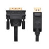 UGreen 10221 2M DisplayPort to DVI M/M Cable