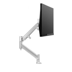Atdec Direct to Desk Single Monitor Display Mount for up to 43in - Silver