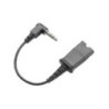 Plantronics QD to 3.5mm Right-Angle Plug Cable
