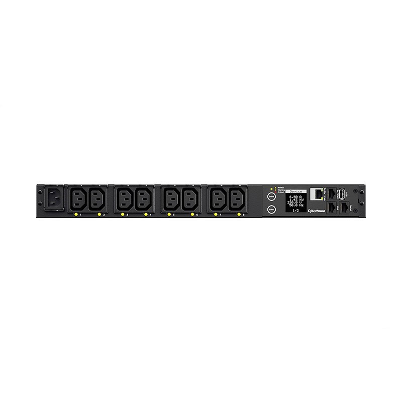 CyberPower PDU41004 1U 8-Outlet 12A/10A Switched ePDU