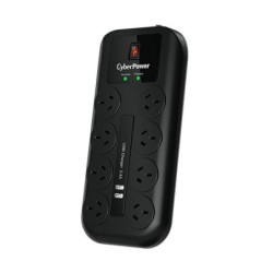 CyberPower Home Theater Series 8 Outlet + 2 USB Surge Protector & Powerboard