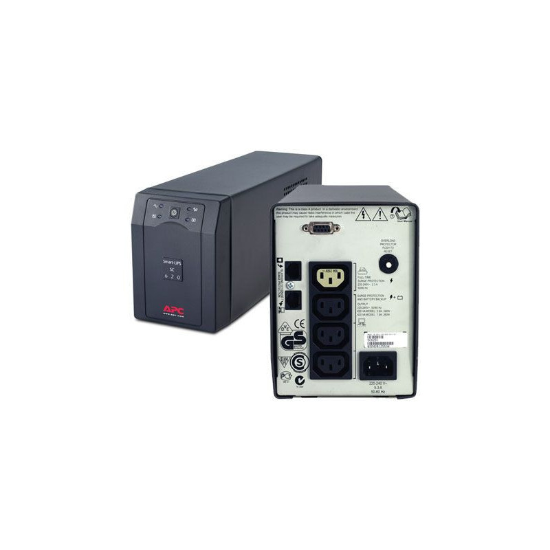 APC SC620I Smart-UPS SC 620VA 390W 230V RS232