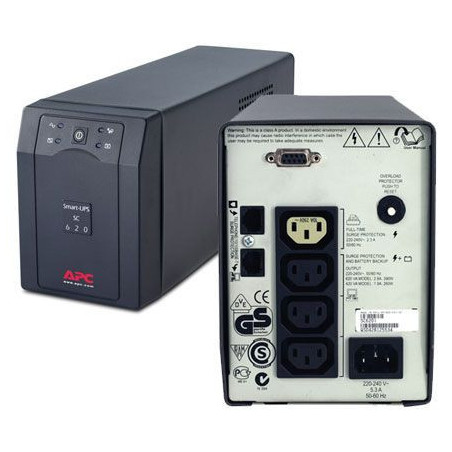 APC SC620I Smart-UPS SC 620VA 390W 230V RS232