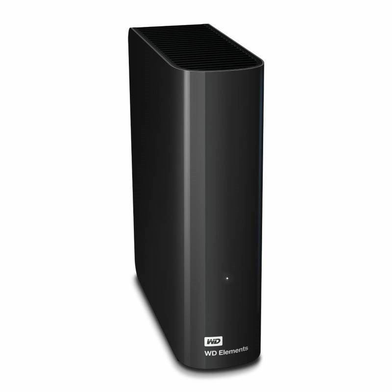 Western Digital WD Elements 12TB USB 3.0 Desktop External Hard Drive WDBBKG0120HBK-AESN
