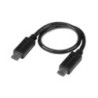 StarTech USB OTG Cable - Micro USB to Micro USB - M/M - 8in