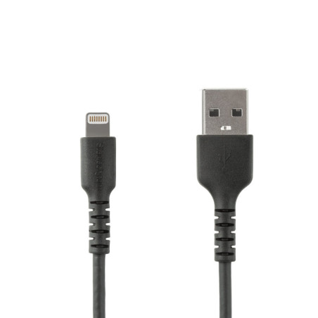 StarTech 3.3 ft USB to Lightning Cable - Apple MFi Certified - Black
