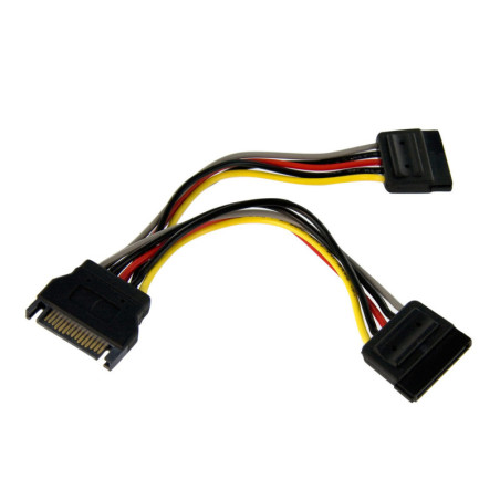 StarTech 6in SATA Power Y Splitter Cable Adapter