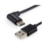 StarTech 1m 3ft USB to USB C Cable - Right-Angle - USB 2.0 - A to C