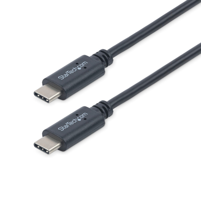 STARTECH 1M USB-C 2.0 CABLE, TB 3 COMPATIBLE, BLACK, LTW